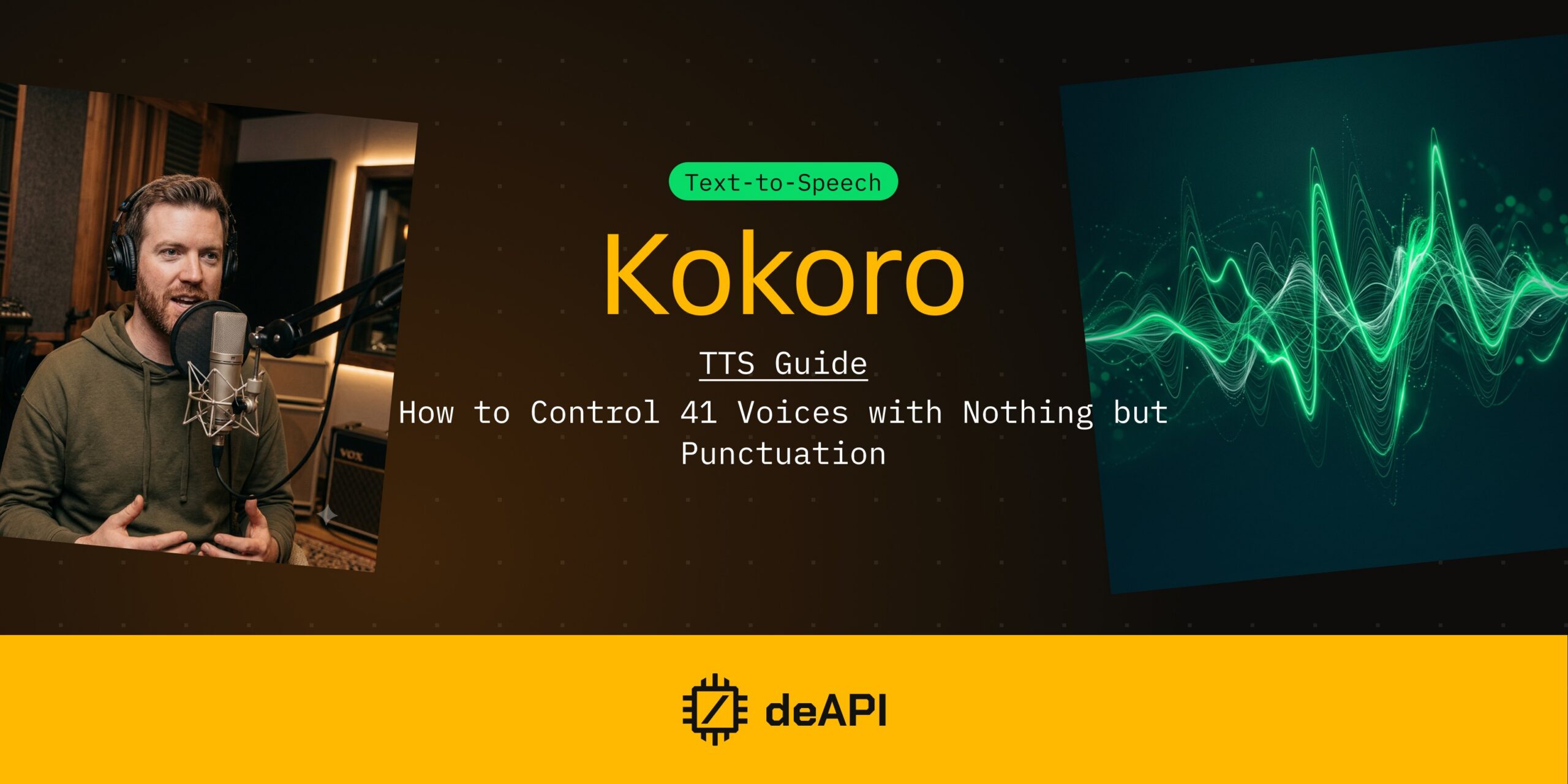 Kokoro TTS Guide: How to Control 41 Voices with Nothing but Punctuation