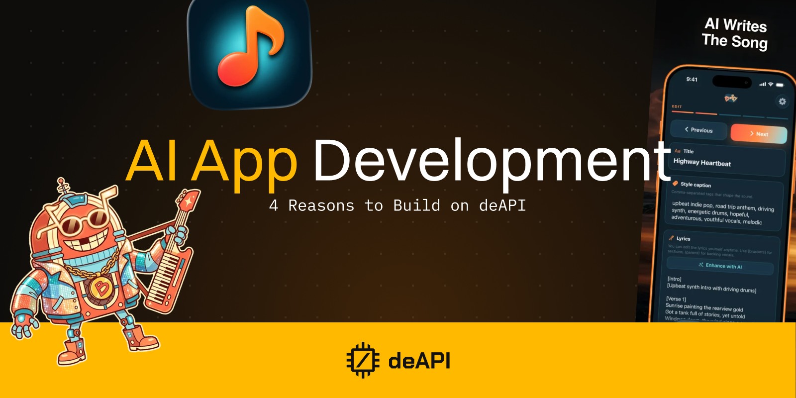 AI App Development Made Easy: 4 Reasons to Build on deAPI