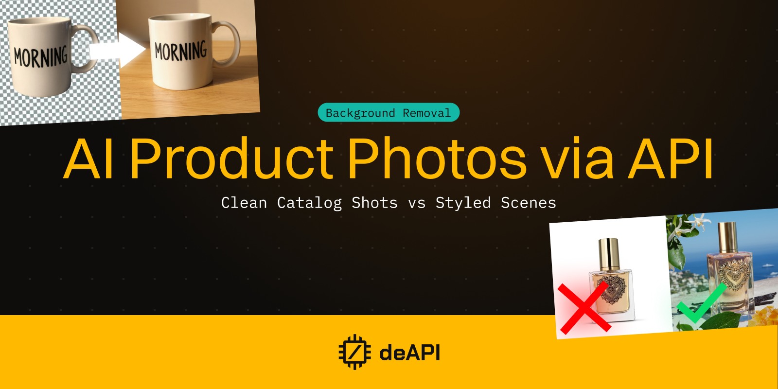 AI Product Photos via API: Clean Catalog Shots vs Styled Scenes